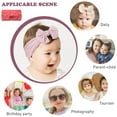 thumbnail image 3 of SHELLTON Baby Nylon Headbands Hairbands Hair Bow Elastics for Baby Girls Newborn Infant Toddlers Kids, 3 of 11