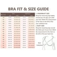 thumbnail image 3 of Txenfivo Womens Lightly Padded Underwire T-Shirt Bra Full Coverage Supportive Bras for Comfort Daily Wear, Adjustable Spaghetti Strap, 34B-44D, 3 of 5