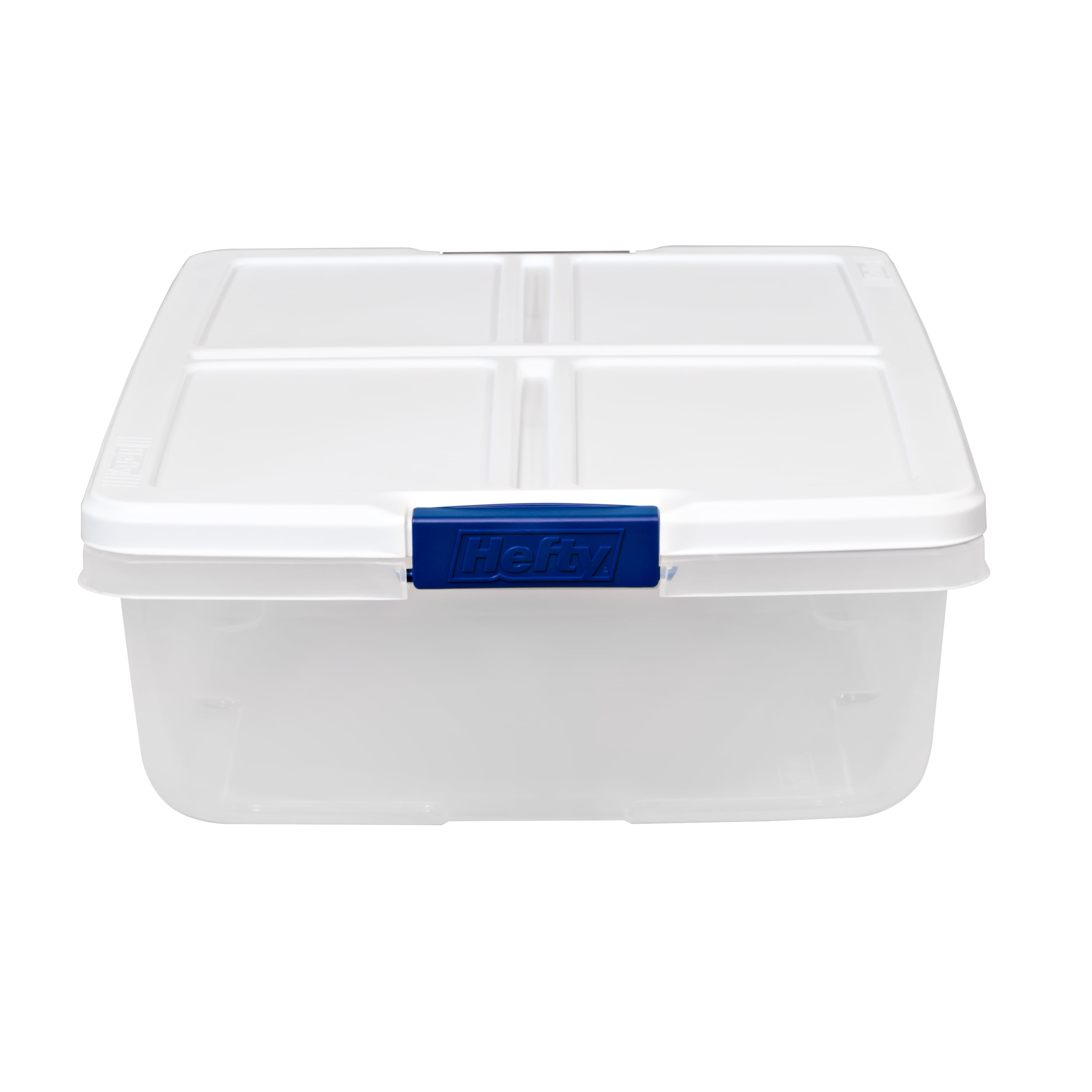 plastic box with lid and handle