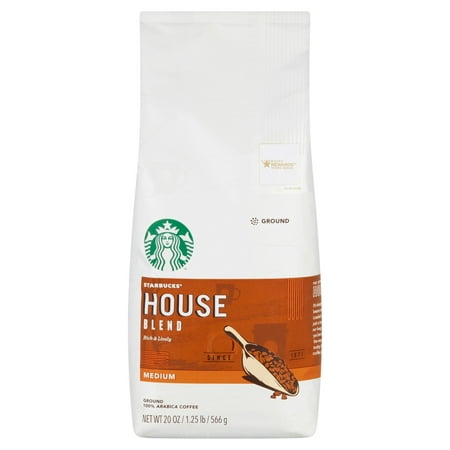 StarbucksÂ&reg; Medium House Blend Ground Coffee 20 oz. Bag