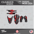 thumbnail image 4 of Kalair GFX Graphics Kit for Gasgas 2-STROKE MC65 (2024) Cloaked Series, 4 of 5