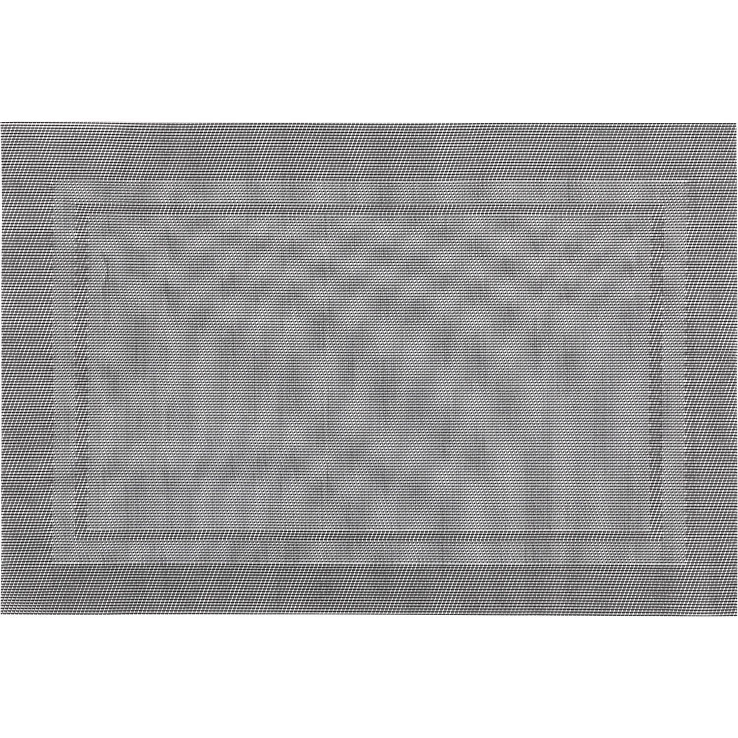 Hometrends Grey Border Placemat