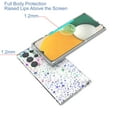 thumbnail image 2 of Allytech Galaxy S24 Ultra Case with Tempered Glass Screen Protector, Fingerprint Unlock Anti-Scratch Luxury Design Back Cover Case for Samsung Galaxy S24 Ultra 6.8", Colorful Stars, 2 of 8
