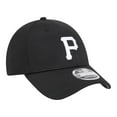 thumbnail image 3 of Men's New Era Black Pittsburgh Pirates Pivot 9FORTY Adjustable Hat, 3 of 6