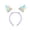 E, variant on Easter Rabbit Ears and Streamer Headband Cute Youngster's Hair Accessory for Holiday Party Dress Up and Spring Celebration Fun Perfect for Creating Festive Outfits and Photo Memories