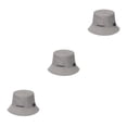 thumbnail image 2 of VONKY Comfortable And Breathable Fisherman Hat For Sun Protection Sunscreen Fisherman Cap Hat Summer gray 58cm 3Set, 2 of 6