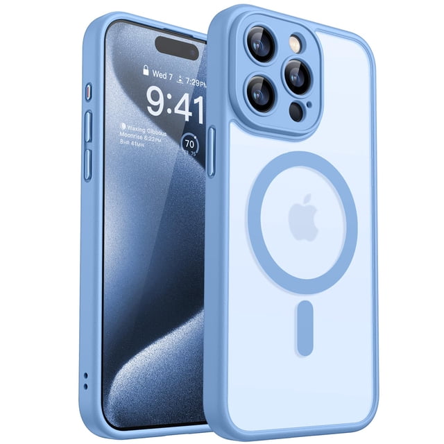 Funda magnética CANSHN compatible con iPhone 15 Pro Max