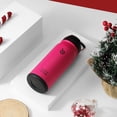 thumbnail image 6 of BOTTLE BOTTLE 16 oz sports water bottle stainless steel insulated kids water bottle with straw and pills holder for gifts and school viva magenta, 6 of 6