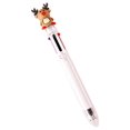 thumbnail image 1 of Dsscvnef Christmas Cute Cartoon Christmas 6 Color or 10 Color Ballpoint Pen Multicolor Pen Pen Stationery 10ml Pens Retractable Metal Ink Pens Refillable, 1 of 4