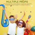 thumbnail image 4 of SHISUYAN 12 Pcs Saxophone Gonflable Design pour Tous Âges Accessoires de Danse, 4 of 8