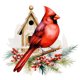 thumbnail image 1 of 5D DIY Con Taladro Cardenal Pie Del 40x40cm, 1 of 9