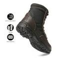 thumbnail image 5 of NORTIV 8 Steel Toe Boots for Men Safety Industrial & Construction Military Work Boots Slip Resistant, 5 of 6