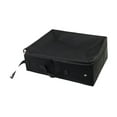 thumbnail image 4 of Caja de arena portátil con tapa con cremallera y transportista de manija de transporte Caja de viaje fácil para transportar bandeja de arena plegable, 4 of 8