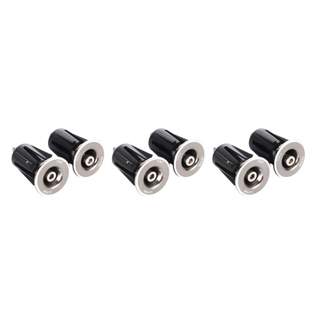 Yuarrent Tapones de extremo de barra ligeros para bicicleta, 2 uds., empuñadura de aluminio para bicicleta de carretera, tapas de manillar firmes Type7 NO7 Yuarrent CBP100750