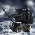 thumbnail image 2 of Kit de Modelo de Barco de Bloques de Construcción Mould King Perla Negra 5266+, 2 of 7