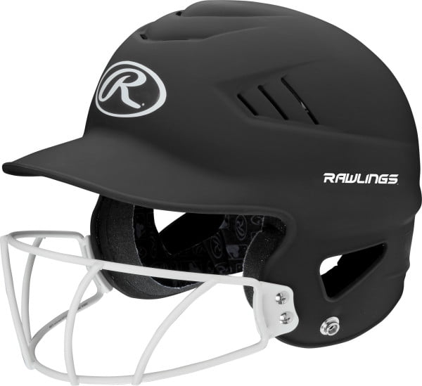 Rawllings Coolflo Highlighter Series Matte Style Softball Batting Helmet by Rawlings