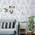 thumbnail image 3 of SUSSEXHOME 177.59 Square Feet Vinyl–Kaemplex Removable Wallpaper - Waterproof, Strippable, Light Resistance & Cleanable Wall Paper Roll-Vision Collection-Roses, 3 of 5
