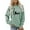 A-Green1565, variant on XIAONU Graphic Sweatshirts For Women Ice Skate Love Print Crewneck Sweatshirt Casual Weekend Top