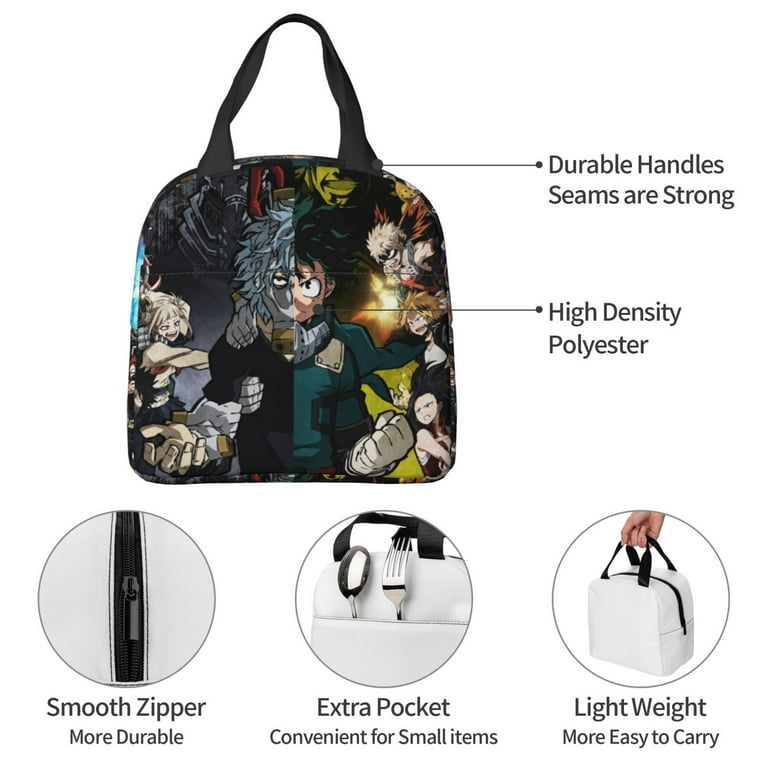 Men's Backpack Lunch Bag My Hero Academia Lunch Bag