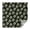 Black Soccer Balls, variant on Blue Baseball Silhouette Pattern Square Tablecloth,Waterproof Square Table Cover,Wipeable Spillproof Washable Table Cover for Home Kitchen Party Decor 52"x52"(132x132cm)