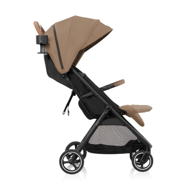Evenflo Otto+ Travel System with LiteMax Infant Car Seat, Carmel Tan