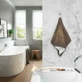 thumbnail image 2 of Yayeee 100% Cotton Hand Towels for Bathroom 16" x 28" Soft Absorbent Kitchen Towel, Wood Grain, 2 of 7