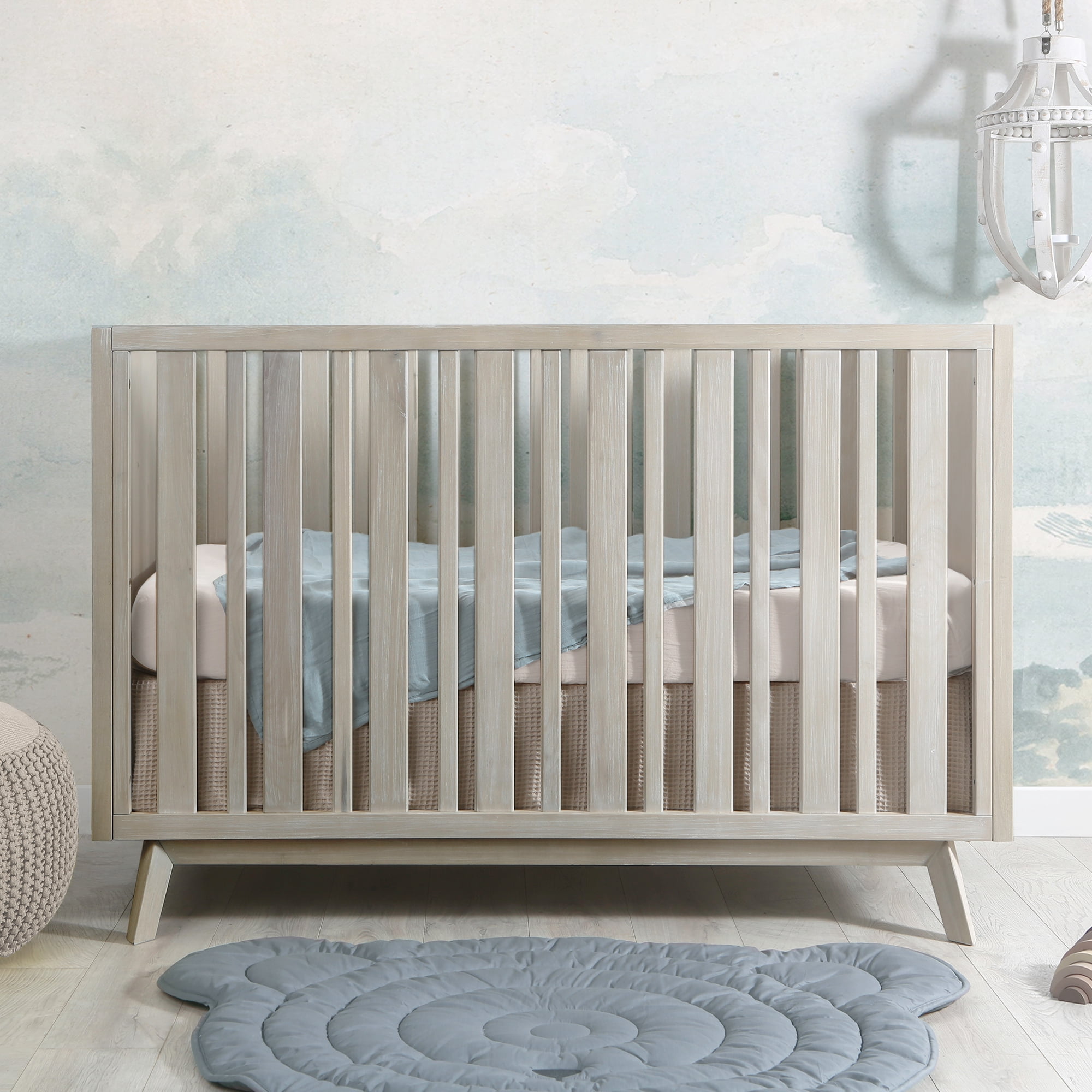 Second Story Home Prague Convertible Crib, Grey