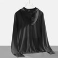 thumbnail image 4 of Garbnen Unisex Ice Silk UPF 50+ Sun Protection Jacket Full Zip Quick Dry Rash Guard Hoodie Lightweight Waterproof Outdoor Vacation Sun Shirt with Pockets for Men and Women, 4 of 7
