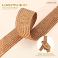 thumbnail image 6 of JASGOOD 4 Pcs Boho Belts for Women Straw Woven Belt for Summer Beach Dresses, 6 of 12