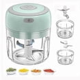 thumbnail image 1 of Rechargeable Mini Food Processor with Agitator for Small Chopping Tasks, 1 of 4