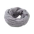 thumbnail image 1 of Qarigey Calentador de cuello artesanal exquisito de fibras acrílicas de gama alta para un aspecto limpio y elegante calentador de cuello de Accesorios de disfraces gris, 1 of 6