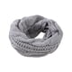 thumbnail image 1 of Sonducket Calentador de cuello de fibra acrílica no tóxico, bufanda hecha punto segura y agradable para la piel, calentador de cuello de punto Accesorios de disfraces gris, 1 of 6