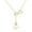 Gold, variant on Stainless steel 18K Gold Plated Anchor Infinity Y Shaped Lariat Style Necklace 18inch For Women