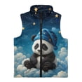 thumbnail image 4 of Pzuqiu Panda Boys Zip Up Sleeveless Vest Size 4 Comfortable Casual Fall Winter Warm Outerwear With Pockets Personalized Fashion Fall Outerwear Versatile for Daily Life, 4 of 7