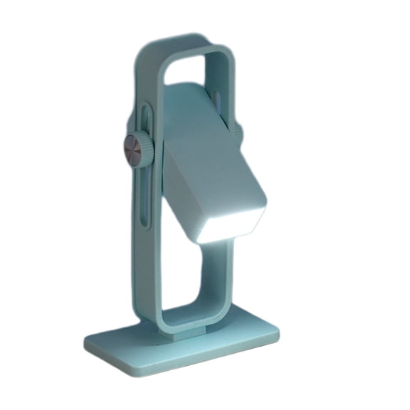 Book Reading Lamp - 360° Rotatable LED Desk Light, Flexible Gooseneck Reading Lamp for Home Office Desk Book Nook ( Blue )