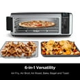 thumbnail image 4 of Open Box Ninja Foodi 6-in-1 9-Slice Countertop Toaster Oven, Air Fryer, Bake w/ Digital Crisp Control Technology, SP080 Stainless Steel, 4 of 9