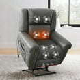TEKAMON Infinite Position Lift Recliner Chair With Rivet, Massage and