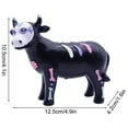 thumbnail image 7 of Day Of The Dead Bull Sculpture Artistic Resin Animal Decor For Halloween Style B, 7 of 7