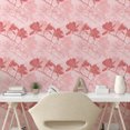 thumbnail image 2 of Ambesonne Pink Floral Peel & Stick Wallpaper for Home, Magnolia Flowers Spring, 13"x72", Pale Ruby Rose Blush, 2 of 5