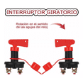 thumbnail image 3 of Corta Corriente De Batería Universal Llave Removible Rojo, 3 of 5
