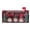 Hristmas Gnomes With Buffalo Plaid Hats, variant on Let It Snow Snowflake Mailbox Cover Magnetic Mailbox Wraps Post Letter Box Cover for Garden Yard Home Decor Standard Size 21" x 25"
