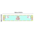 thumbnail image 3 of HongHeng Easter Table Runner for Table Easter Decorations, Bunny Egg Cute Kitchen Farmhouse Home Dining Table Decor for Indoor Home Party Decor 12x70 Inch, 3 of 6