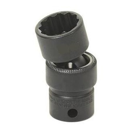 

Grey Pneumatic 1124U 3/8 Drive x 3/4 Standard Universal- 12 Point Socket