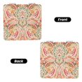 thumbnail image 2 of Uemuo Indian Paisley 1 Print Compact Portable Pocket Makeup Mirror - Leather Cover, Elegant Travel Cosmetic Mirror for Purse, Pocket, and Handbag-Square, 2 of 9