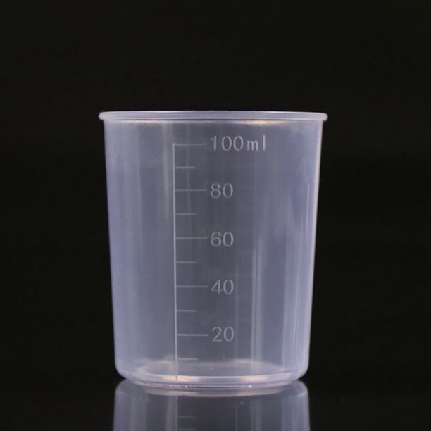 Plastic Measuring Cup Reusable Portable Measuring Cup Jug Graduated Surface 100ml Walmart Com