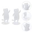 thumbnail image 3 of 1 Paire de Serre-Livres Design Chat Serre-Livres en Fer pour la Maison, 3 of 6