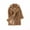 Coffee, variant on GERsome Baby Girls Faux Fur Teddy Long Coat Tollder Kids Winter Fleece Jacket Warm Outwear Clothes