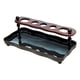 thumbnail image 5 of Soporte para cepillo de dientes eléctrico, organizador de encimera de baño, estante para pasta de dientes bandeja negra, 5 of 8