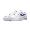 thumbnail image 2 of NIKE MENS Air Force 1 '07 LV8 "White Deep Royal Contrast Stitch" HQ2037 100 from Stadium Goods, 2 of 8