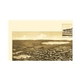 thumbnail image 4 of Historic Panoramic View - Lake City Florida - Beck 1885 - Vintage Wall Art, 4 of 4